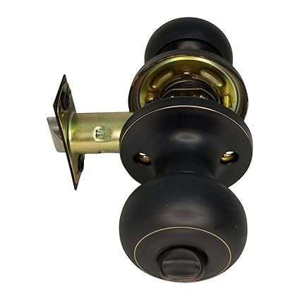 Ri Key Security Privacy Door Knob Lock Interior Bathroom