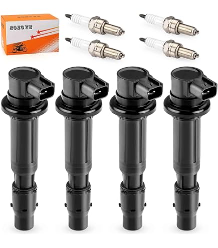 Amazon.com: 4 pcs Ignition Coils for Kawasaki Ninja ZX600 ZX-6RR
