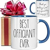 VLUG Wedding Officiant Mug, Best Officiant Ever Gifts from Couple, Funny Wedding Registry Mugs, Bride Groom Thank You Mug, Officiants Gifts for Wedding Day