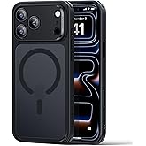 ESR for iPhone 17 Pro Case, Camera Control, Compatible with MagSafe, Shockof Military-Grade tection, Magnetic Phone Case for iPhone 17 Pro, Classic Hybrid Case, Frosted Black