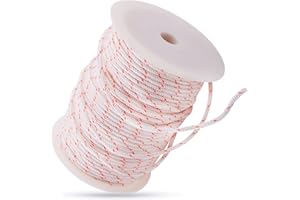 Mtanlo Recoil Starter Rope Pull Cord 3.5mm 100-Meter for Stihl Husqvarna Echo Poulan Homelite McCulloch Sears Craftsman Trimm