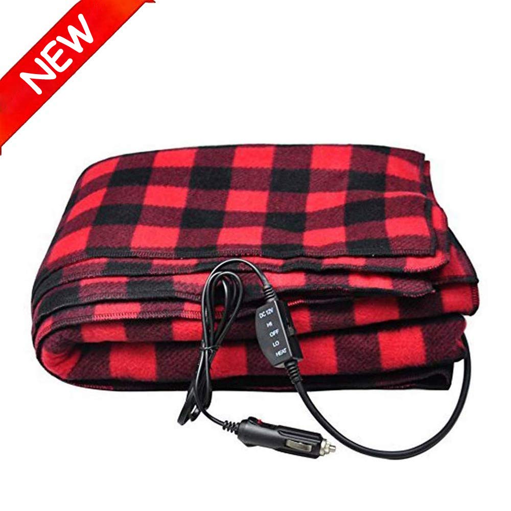 Heated 12 Volt Fleece Constant Temperature AntiOverheat Travel Heating
