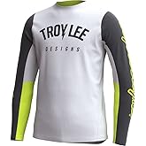 Troy Lee Designs 2023 Youth GP Pro Jersey - Boltz (Large) (Fog/FLO Yellow)