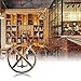 Lixada Vintage Glass Wall Sconces Adjustable Industrial Edison Wall Lamps Retro Wall Bedroom Stair Mirror Lamps E26/E27 Base (Hemp)