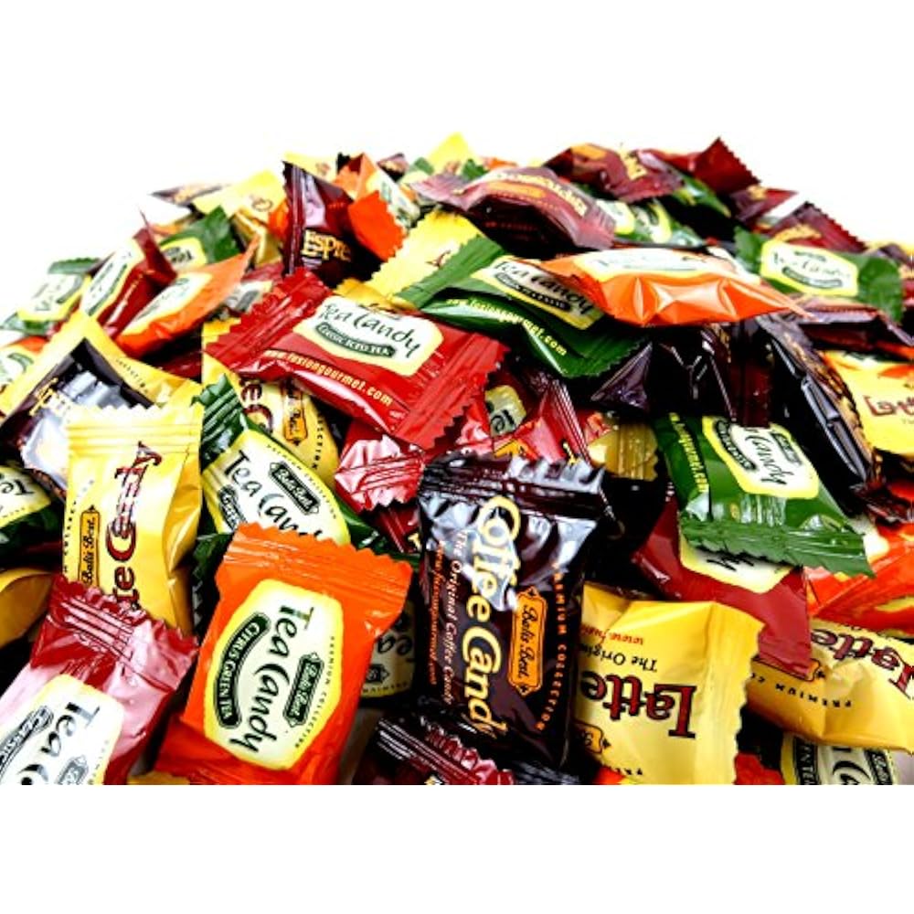 Bali S Best Coffee Tea Candies 6 Flavor Variety One 2 Lb Assorted Bag