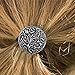 Ponytail Holder, Hair Accessory, Women's Hair Tie, Wildflowers, Handcrafted in the USA by Oberon Design