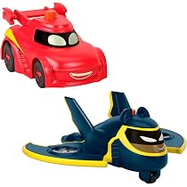 Fisher-Price Batwheels Batcaverne - Piste De Course Avec Ascenseur Et 2 Voitures | Jouet Batman 3+ Ans