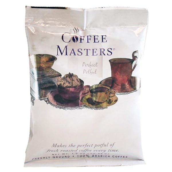 COFFEE MASTERS PERFECT POTFUL BUTTER PECAN GROUND COFFEE,...