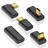 Poyiccot USB C Right Angle Adapter, 90 Degree USB C
