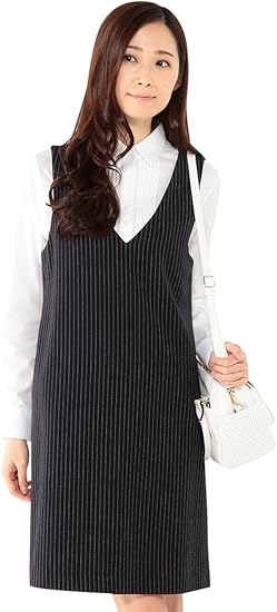 Amazon エーシーバイアルファキュービック ワンピース 1 レディース ネイビー 日本 9号 日本サイズ9 号相当 スカート 通販