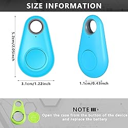 Konohan 8 Pack Key Finder Locator Anti Lost GPS