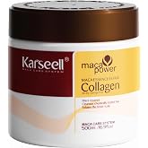 Karseell Collagen Hair Mask for Dry, Frizzy, Damaged Hair 16.90 oz | Deep Conditioning Hair Treatment Repairs, Moisturizes, Nourishing, Detangles Hair Leaving it Soft, Silky