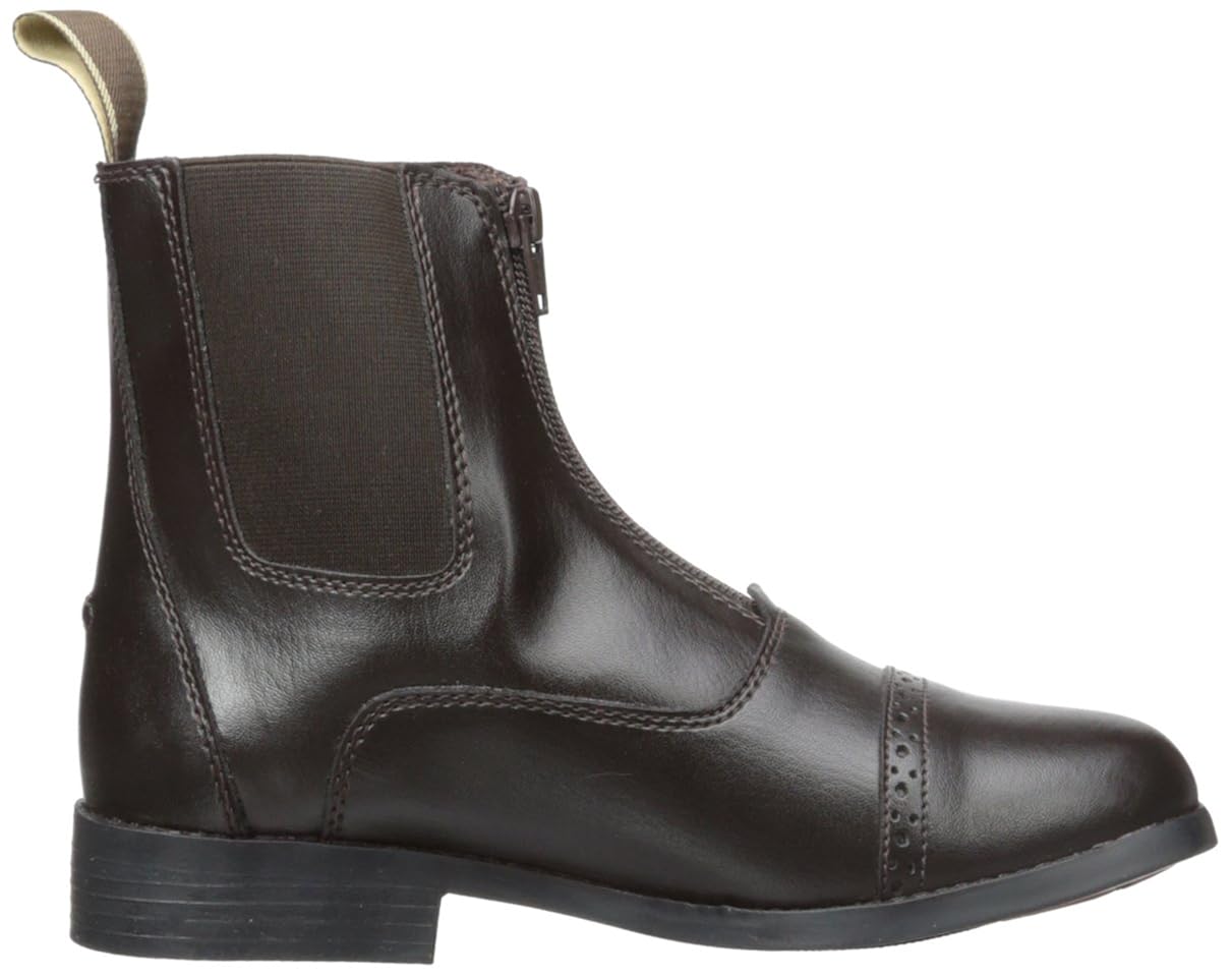 EQUISTAR Womens Zip Paddock Boot Brown 7 M US Equestrian Sports Riding