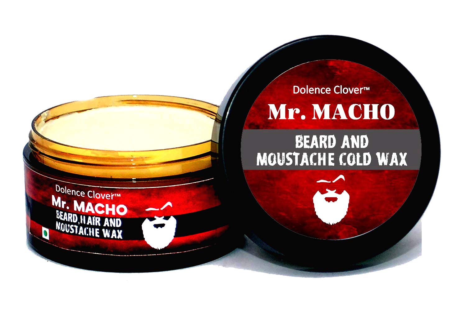 Buy Dolence Clover Mr Macho Natural Beard Hair And Moustache Wax