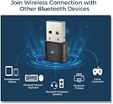 CGZZ Bluetooth 5.0 Adapter for PC Laptop Desktop Windows Linux Plug Play view 4
