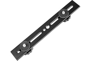 Neewer 8"/20.3cm Dual Camera Mount Tripod Bracket for 3D Stereo Stereoscopic Photography