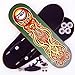 P-Rep Octoquid 30mm Graphic Complete Wooden Fingerboard w CNC Lathed Bearing Wheels