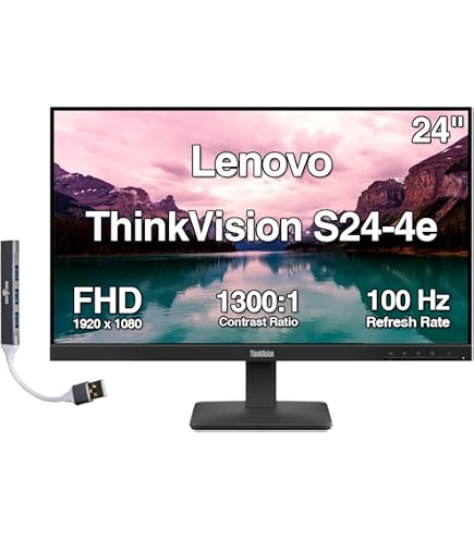 Amazon.com: Lenovo ThinkVision T24-40 24