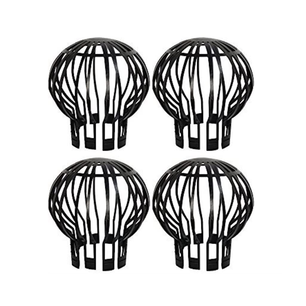 Voarge 4 Pack Gutter Guard, Pipe Filter, Leaf Gutter Sieve, rain Pipe Protection, for Stopping blockages, Leaves and Dirt for The Garden