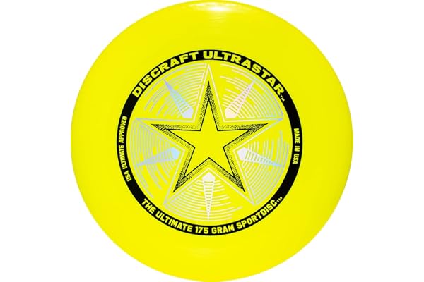 Discraft 175 Gram Yellow Ultrastar Sport Disc