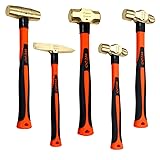 WEDO 5-Piece Hammer Set - 3lb Sledge, 1.5lb