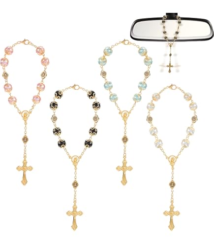 Tiesome Chapelet Voiture Croix Rétroviseur Miroir Automatique Suspendu Pendentif I - Achat Tiesome Chapelet Voiture Croix Rétroviseur Miroir Automatique Suspendu Pendentif I - Achat
