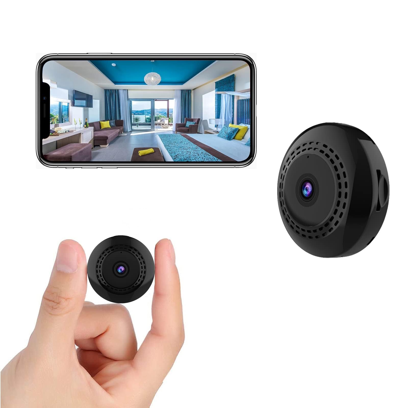 Free Shark Mini Spy Camera WiFi Hidden Cameras for Home Security ...