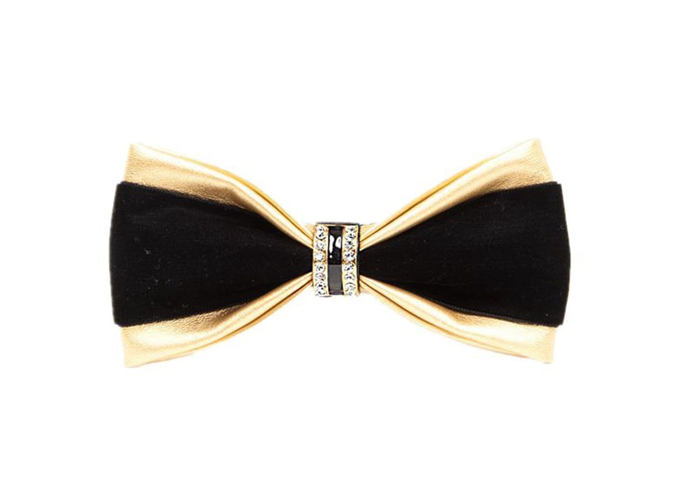 Bow Ties Cummerbunds Hello Tie Mens Pre Tied Pu Leather Bow Ties