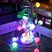 LE Globe String Lights, Plug in Twinkle Light, 33ft 100 LEDs, RGBY Multicolor, 8 Modes, Indoor Outdoor Decorative Fairy Lights for Party, Patio, Gazebo, Room, Festival Decor and More