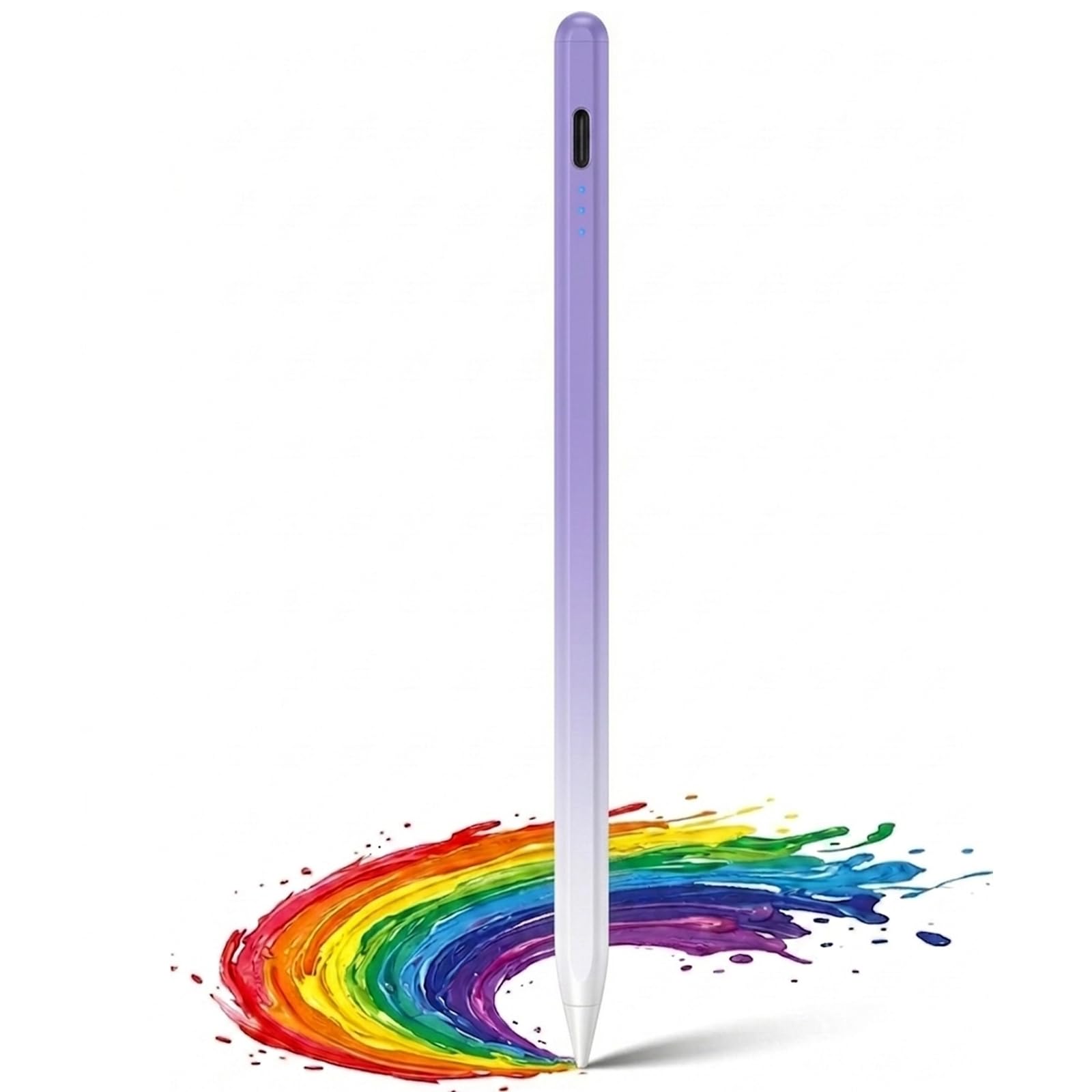 Stylus Pen for iPad 2018-2026, Magnetic Adsorption, Tilt Sensitivity, Pixel Precision, Pencil for iPad A16 10th/9th/8th/7th/6th Gen, iPad Air 11/13 M2/M3/5/4/3, Pro 11/12.9/13 M4, Mini 5/6/A17 Pro