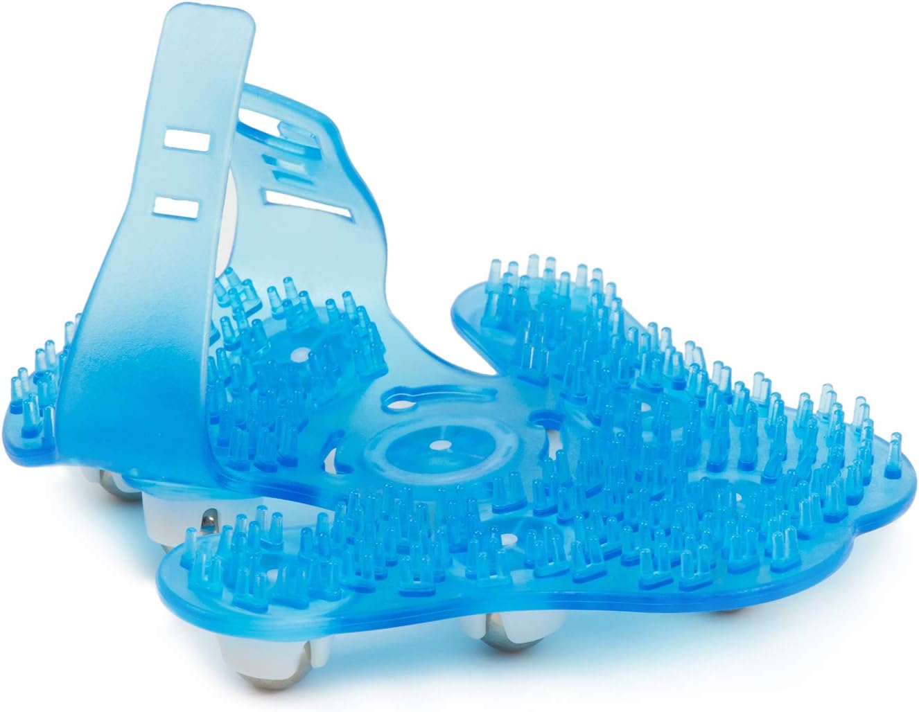 Glove Massager Palm Shaped Hand Massage Manual 9 360-degree-roller Mental Roller Ball Blue by Outton: Health & Personal Care
