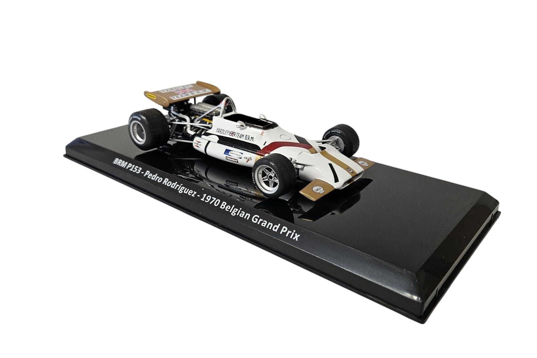 OPO 10 - 1/24 scale Formula 1 car compatible with BRM P153 Pedro RodrΓguez 1970 Belgian GP F1 - OR104