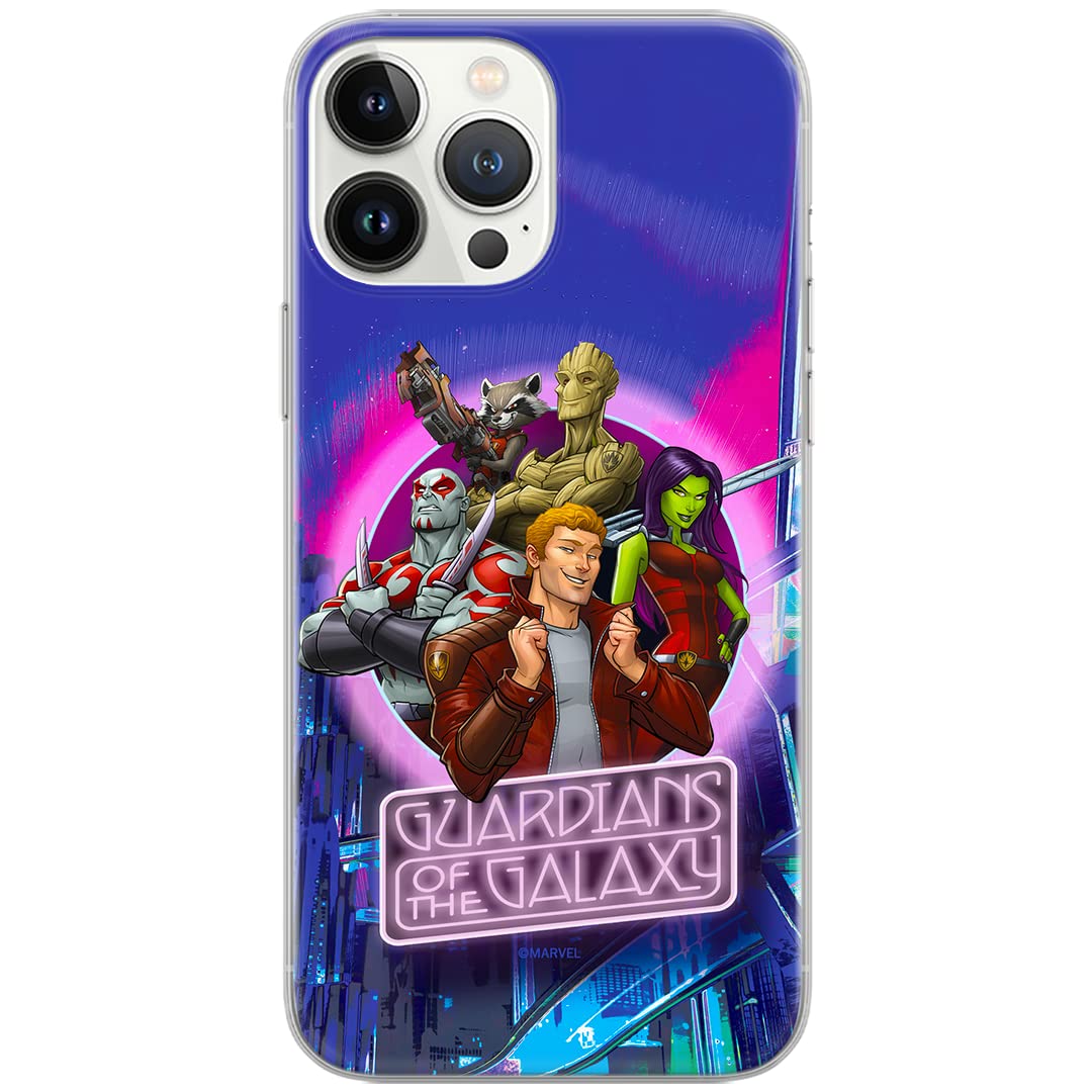ERT GROUP mobile phone case for iPhone 13 PRO MAX original and officially licensed Marvel pattern Guardians of the Galaxy 009 Multicolor optimally adapted to the shape of the mobile phone, made of TPU