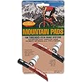Kool Stop Dual Compound Mountain Pads for Linear Pull Brakes Threaded, Black/Salmon