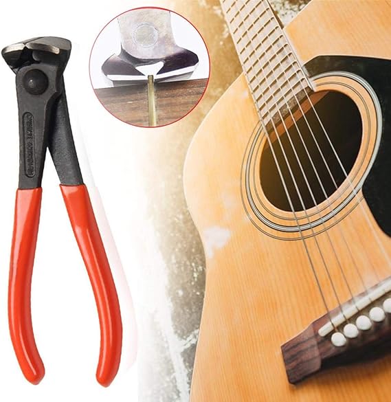Per 7 Inch Professional Guitar Fret Wire End Cutter Luthier Tool String Puller Home