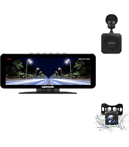 Amazon.com: LANMODO Night Vision System with IP67 Rear Camera