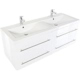 Doppelwaschbecken mit unterschrank