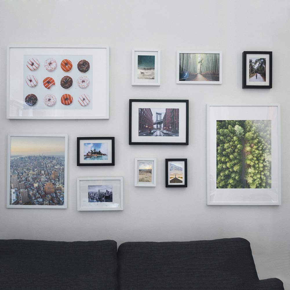 Blisstime Picture Hanging Kit - 100 Feet Braided Hanging Wire, 60 Pcs D Ring Picture Hangers with Screws and 60 Pcs Aluminum Crimping Loop Sleeve for Canvas Paintings, Photo Frames