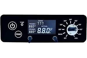 SHUNBAIXIN AC03P9 PB1100PS1 Control Board Replacement for Pit Boss Grills and Smokers, LCD Display Module for Pit Boss 1100PS1,AC03P9, PB440D2/ PB1150G/ PB850G/ PB550G/ PB820/ Pro1100 Wood Pellet Grills