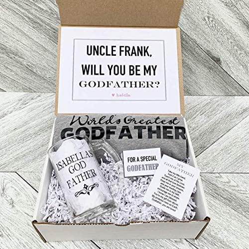Amazon.com: Godfather Box - Personalized Godfather Gift - Will you be