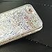 iPhone 6 Case, iPhone 6S Case, Crazy Panda® Luxury Bling Glitter Sparkle Hybrid Bumper Case Liquid Infused with Glitter and Stars for iPhone 6/iPhone 6S Obtained Test Report - Silver Diamonds