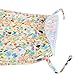 Teamoy (2 Pack) Reusable Pail Liner for Cloth Diaper/Dirty Diapers Wet Bag, Jungle+Purple