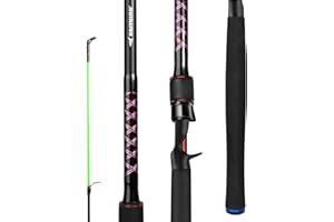 KastKing Brutus Spinning Rods & Casting Fishing Rods, Brute Tuff Composite Graphite & Glass Blanks, Stainless Steel Line Guides w/Zirconium Oxide Rings Tip Top, Chartreuse Strike Tip