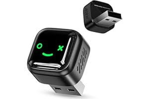 MENKSIDㅤ Wireless CarPlay Adapter for Android/iPhone (2 in 1) - 2025 Upgrade Wired CarPlay,Mini Size,Plug and Play,Perfect Compatible with Built-in Wired Apple CarPlay and Android Auto Cars-Black