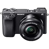 Sony Alpha a6400 Mirrorless Camera: Compact APS-C Interchangeable Lens Digital Camera with Real-Time Eye Auto Focus, 4K Video