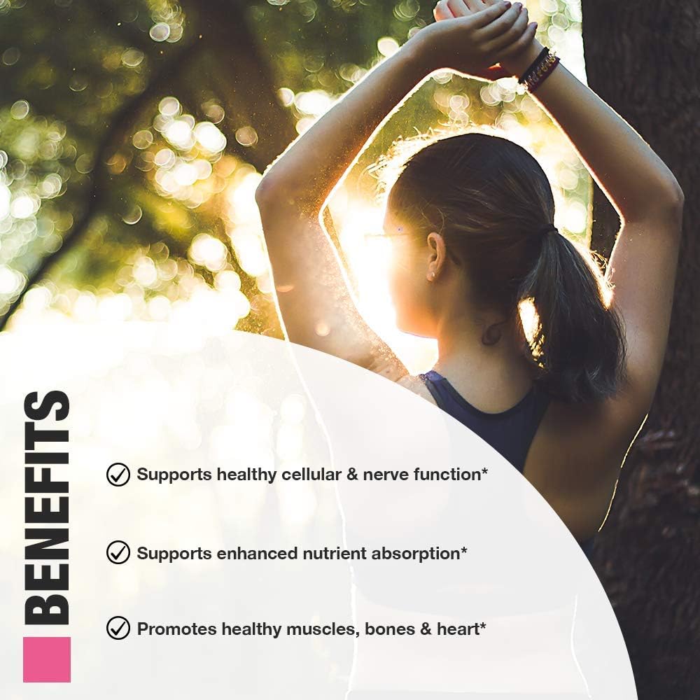 Nobi Nutrition High Absorption Magnesium Complex - Premium Magnesium Supplement for Sleep, Stress & Anxiety Relief, Leg Cramps, Headaches, Energy, Muscle Relaxation & Recovery: Health & Personal Care