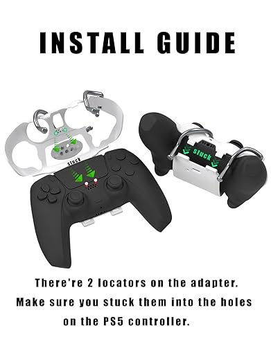 EXknight Leverback V2 Paddles Attachment, Back Buttons Adapter for