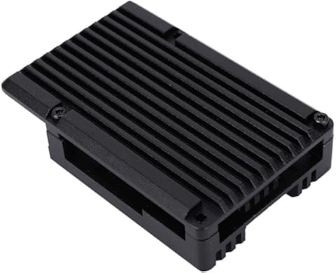 Juego de caja de carcasa de placa base, caja de placa principal de aleación de aluminio con accesorios completos aptos para Raspberry Pi 3 Modelo B 2b/3b +