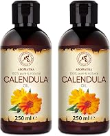 AROMATIKA Calendula Oil Set 2x250ml 100% Pure Natural Marigold Cosmetic Skin view 1