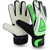 EFAH SPORTS Soccer Goalie Goalkeeper Gloves for Kids Boys Youth with Grips | Latex Palm